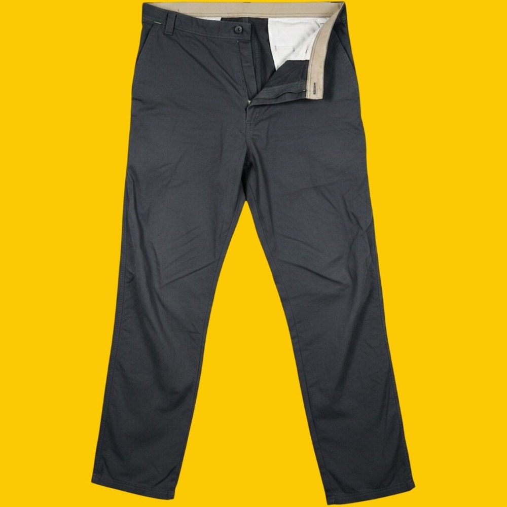 REI Hiking Pants Mens 40x32 Black Nylon Cargo Lightweight Outdoor